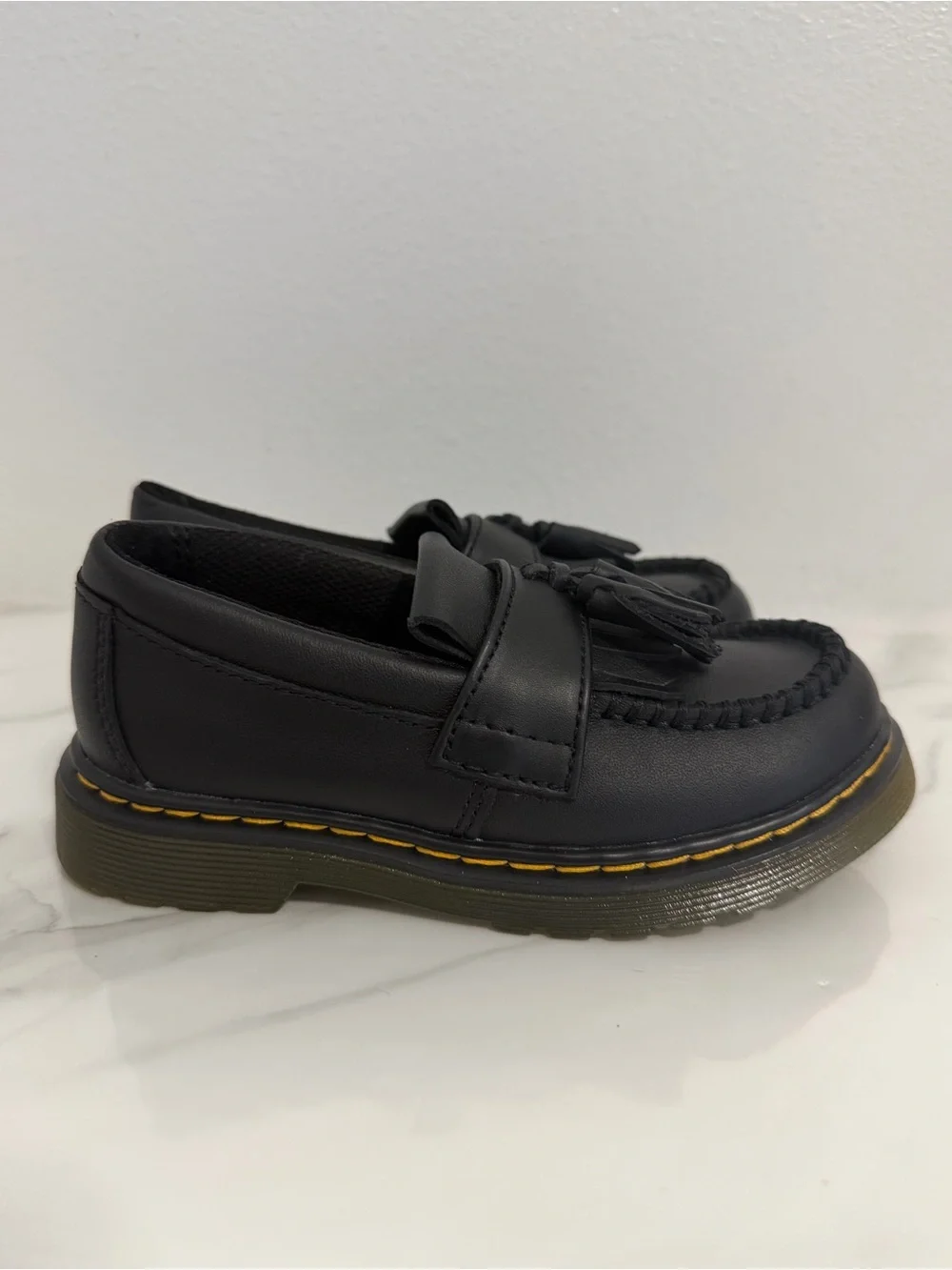 Dr.Martens Adrian J black loafers size 11 UK10 kids